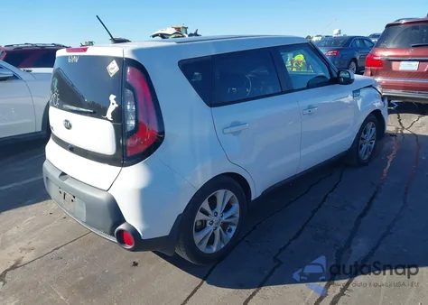 2015 Kia Soul + from USA, damaged, VIN KNDJP3A51F7222882